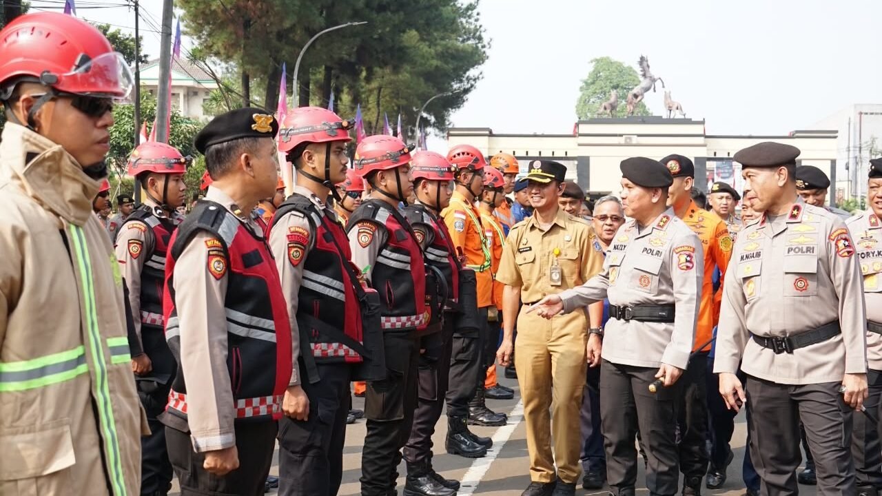 Polri Gelar Apel Serentak Kesiapsiagaan Penanganan Karhutla di Seluruh Indonesia