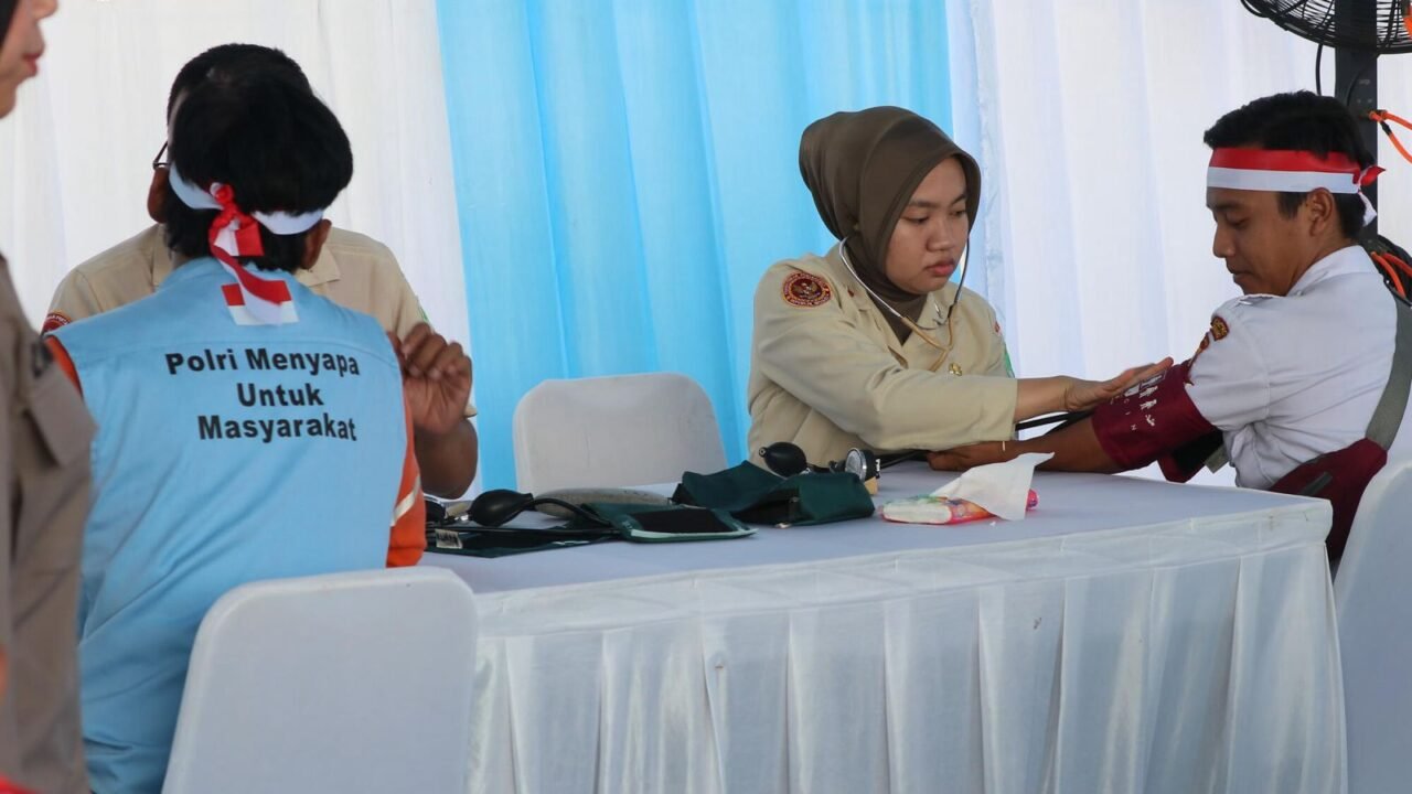 148 Tenaga Kesehatan Layani Masyarakat dalam Rangkaian Apel Kebangsaan