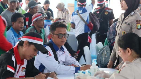 1.876 Orang Terima Layanan Kesehatan dalam Rangkaian Apel Kebangsaan