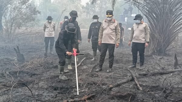 Polda Kalteng Optimalkan Serbuk Tepung Singkong "Hertindo AF31", Untuk Padamkan Bara di Lahan Gambut