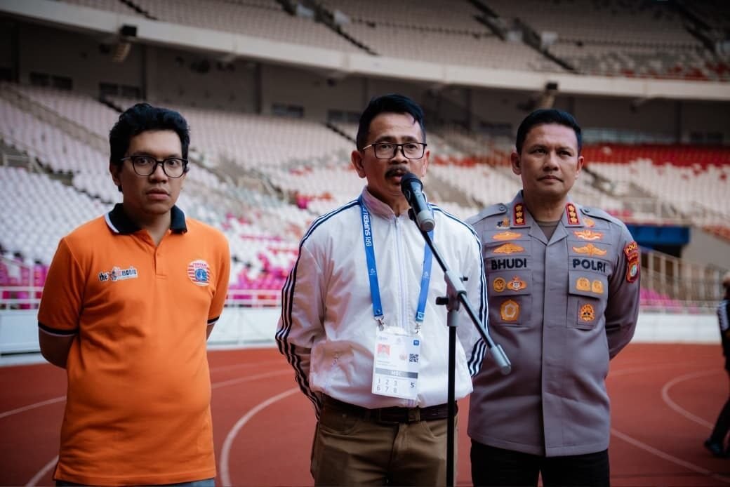 Panpel Persija Ajak Suporter Jaga Laga Tetap Aman dan Sportif